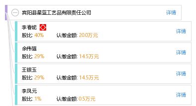 賓陽縣星藍工藝品有限責任公司綜合信息概覽 工商數據、信用報告、財務詳情及天眼查技術應用